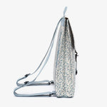 Mochila Lefrik Handy Mini Printed Flowers - ECRU