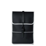 Mochila Mini Rains Black Reflective - ECRU