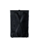 Mochila Mini Rains Black Reflective - ECRU