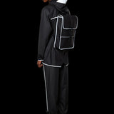 Mochila Mini Rains Black Reflective - ECRU