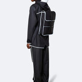 Mochila Mini Rains Black Reflective - ECRU
