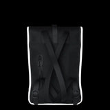 Mochila Mini Rains Black Reflective - ECRU