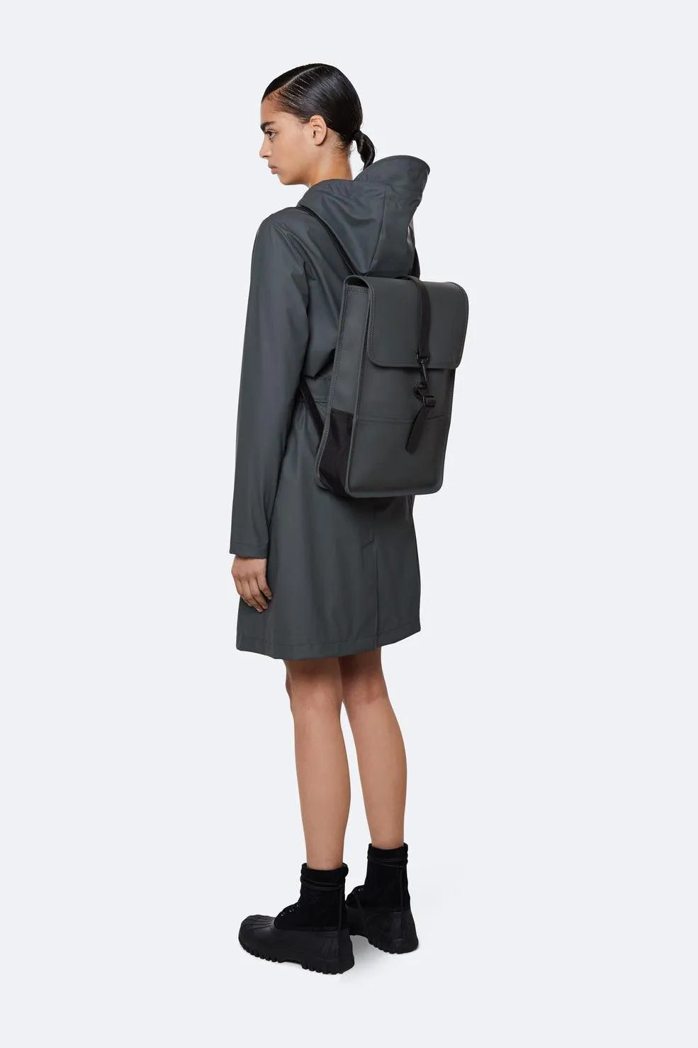 Mochila Mini Rains Slate - ECRU