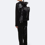 Mochila Mini Rains Velvet Black - ECRU