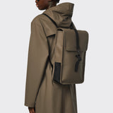 Mochila Mini Rains Wood - ECRU