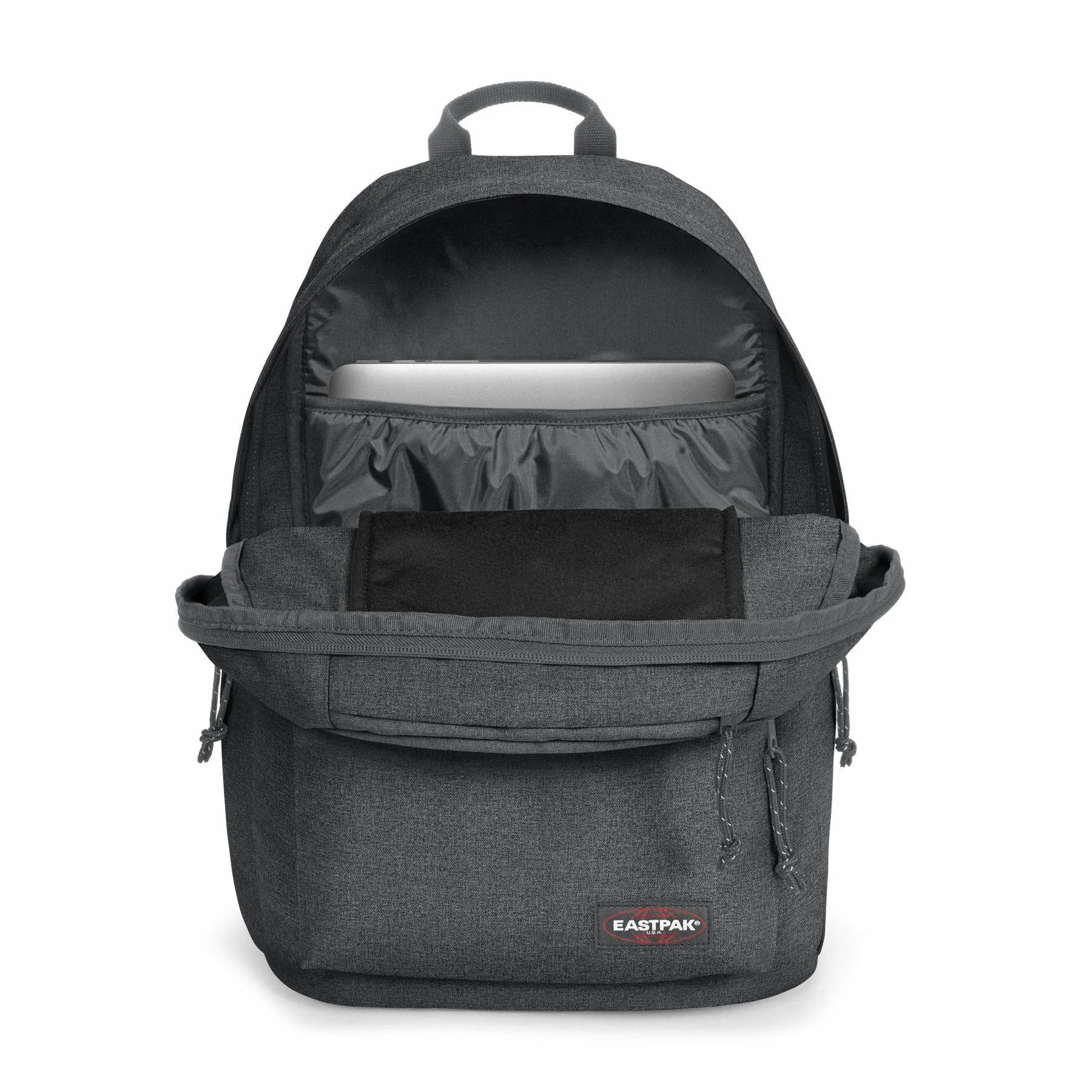 Mochila Padded Double Black Denim - ECRU
