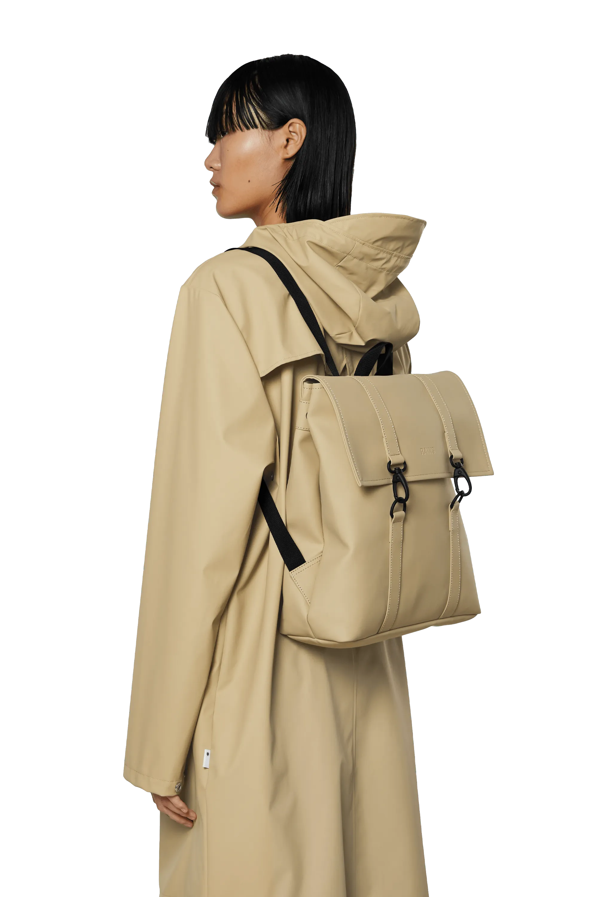 Mochila Rains MSN Mini Sand - ECRU