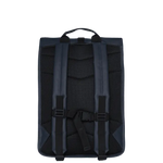 Mochila Rains Rolltop Rucksack Navy - ECRU
