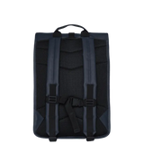 Mochila Rains Rolltop Rucksack Navy - ECRU