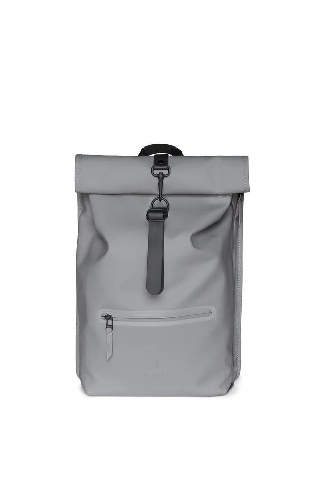 Mochila Rains Rolltop Rucksack Rock - ECRU