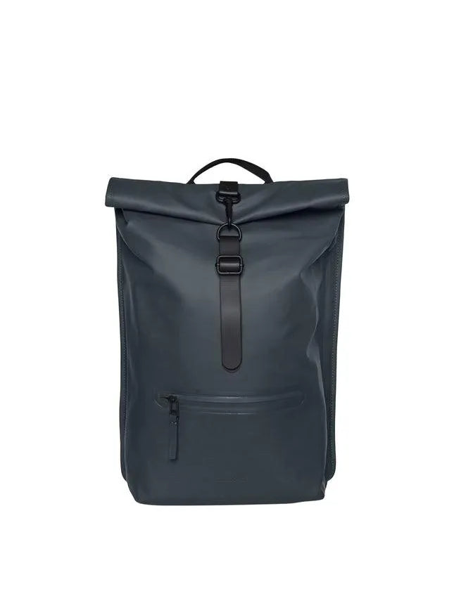 Mochila Rains Rolltop Rucksack Slate - ECRU