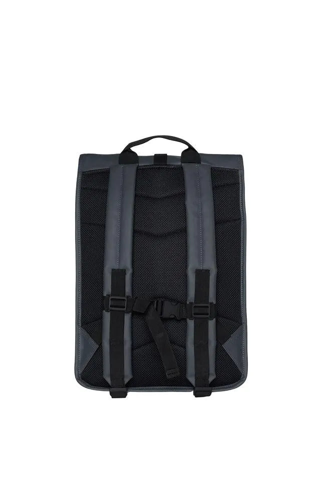Mochila Rains Rolltop Rucksack Slate - ECRU