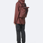 Mochila Rolltop Mini Granate - ECRU