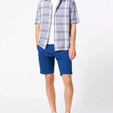 Modern Chino Short Estate Blue - ECRU