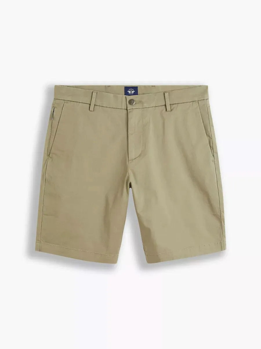 Modern Chino Short Sage Garden - ECRU