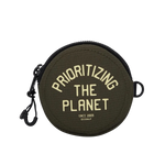 Monedero Ecoalf Stan Coin Dark Khaki - ECRU