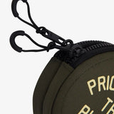 Monedero Ecoalf Stan Coin Dark Khaki - ECRU