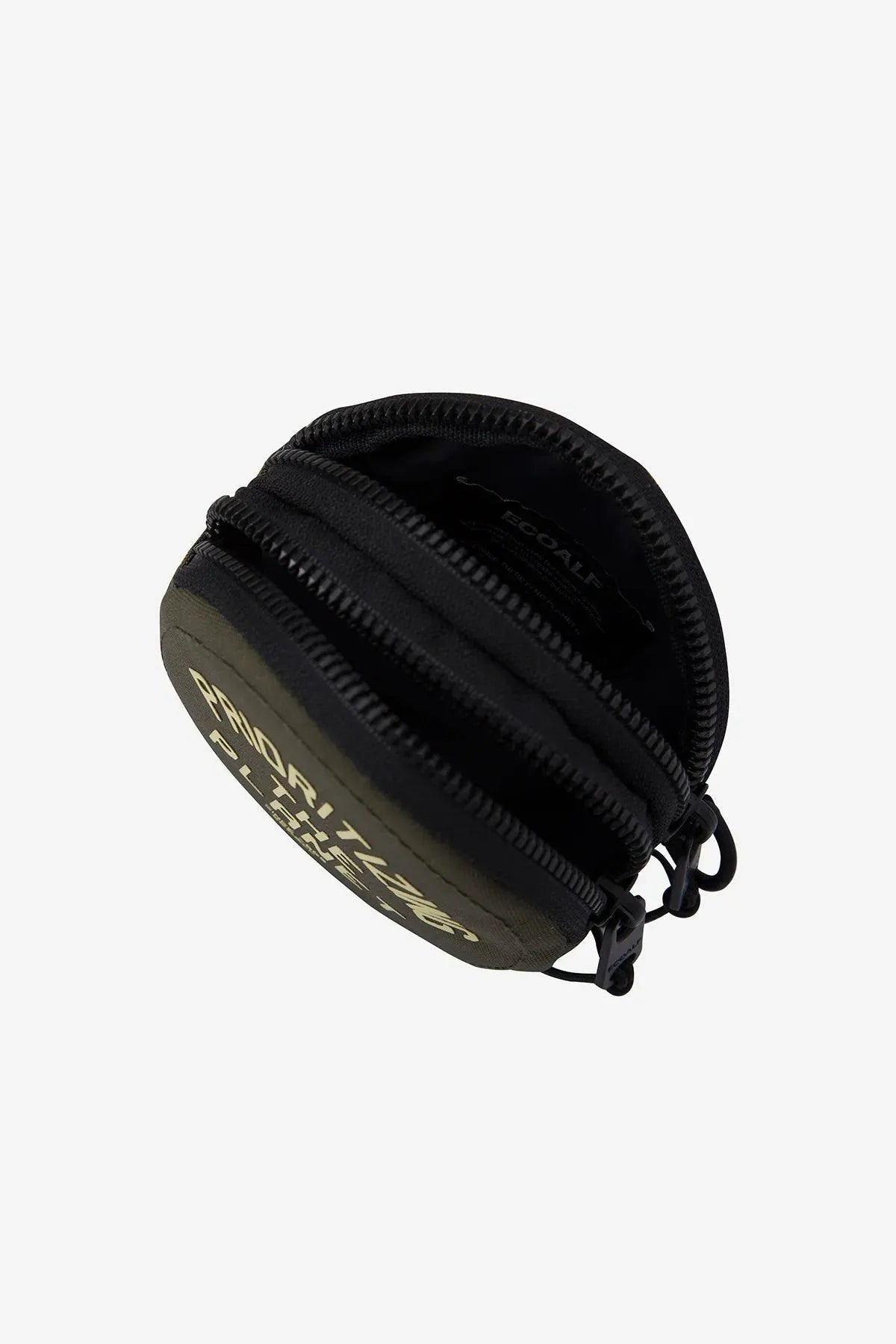 Monedero Ecoalf Stan Coin Dark Khaki - ECRU