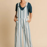 MONO BLUE STRIPES KASAI - ECRU
