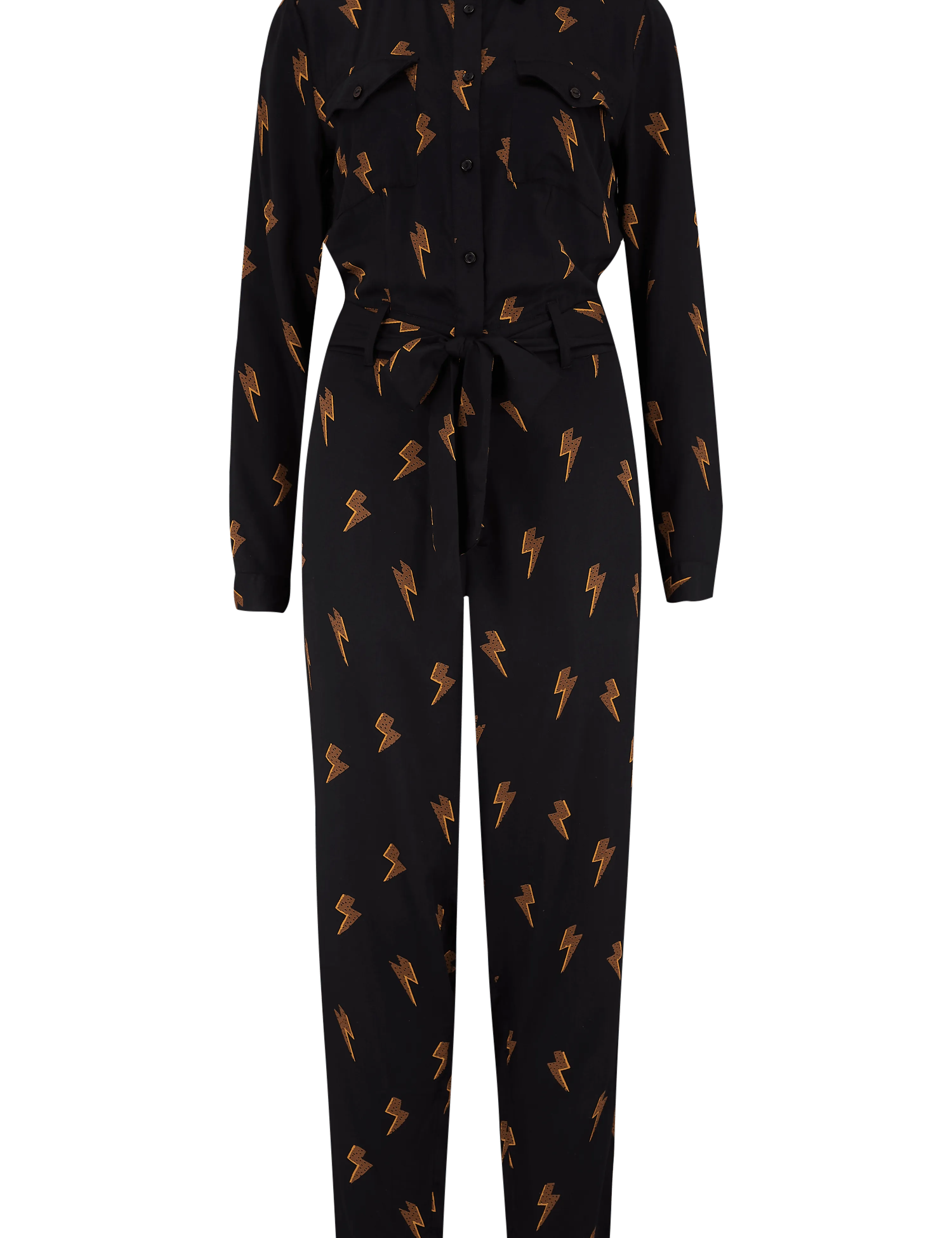 Mono Charlie Negro Rayo Polka - ECRU