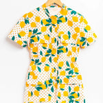 Mono corto limones - ECRU