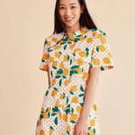 Mono corto limones - ECRU