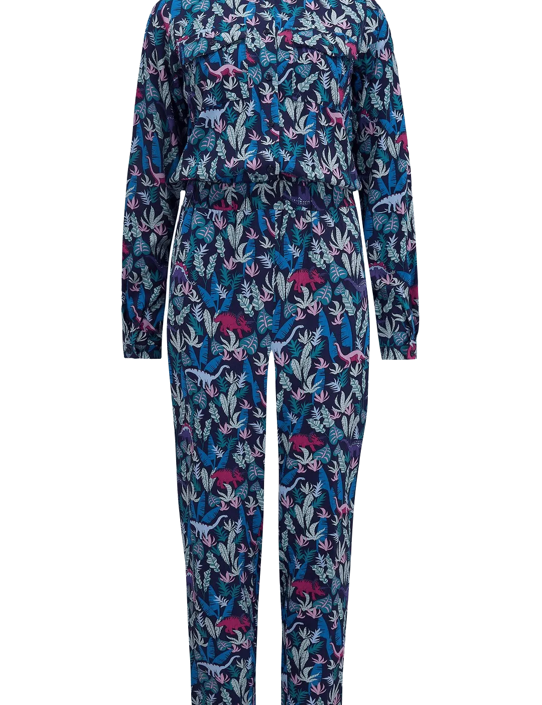 Mono deportivo Rimona - Azul marino, Lost Dinosaurs - ECRU