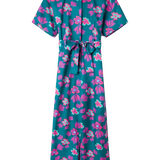 Mono largo flores - ECRU