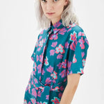 Mono largo flores - ECRU