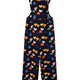 Mono largo tirantes corazones - ECRU