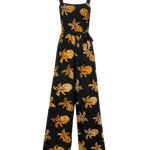 Mono Sugarhill Harper Batik Black Pineapples - ECRU