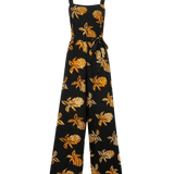 Mono Sugarhill Harper Batik Black Pineapples - ECRU