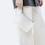 Neceser Cosmetic Bag de Rains Foggy White - ECRU