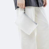 Neceser Cosmetic Bag de Rains Foggy White - ECRU