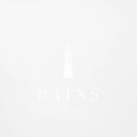 Neceser Cosmetic Bag de Rains Foggy White - ECRU