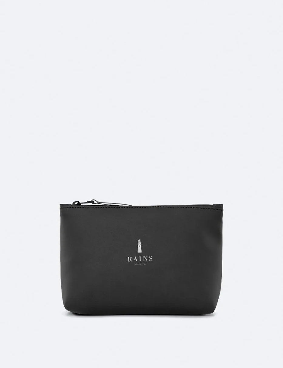 Neceser Cosmetic Bag de Rains Negro - ECRU