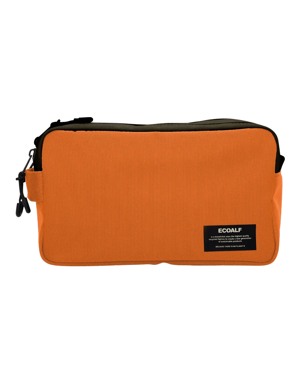 Neceser Ecoalf Double Zipper Naranja - ECRU