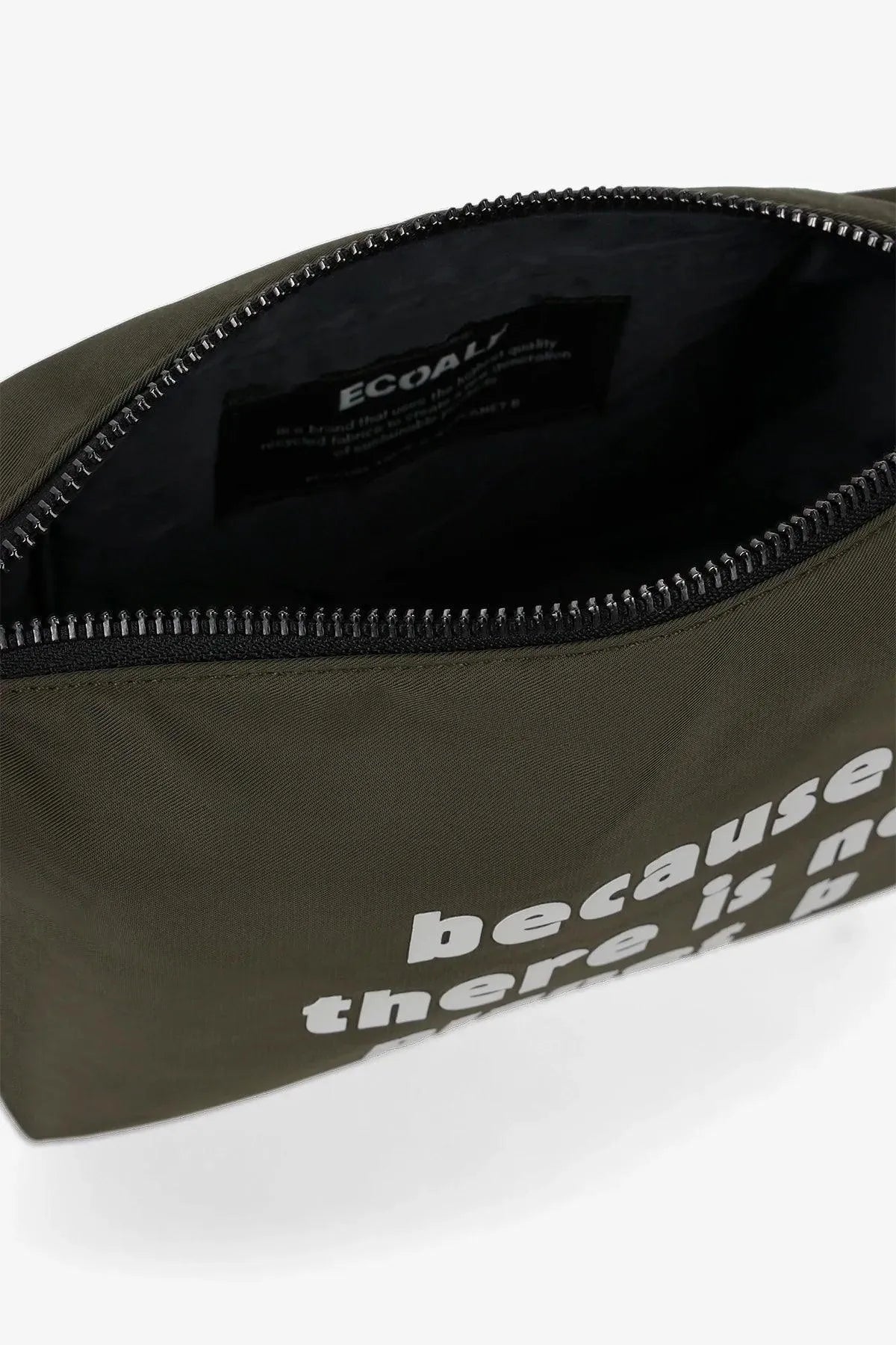 Neceser Lupita Leave Green - ECRU