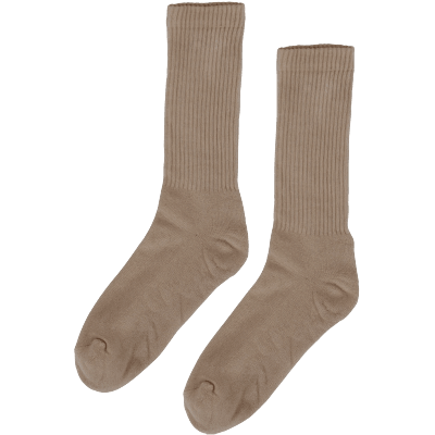 Organic Colorful Standard Active Sock Desert Khaki - ECRU