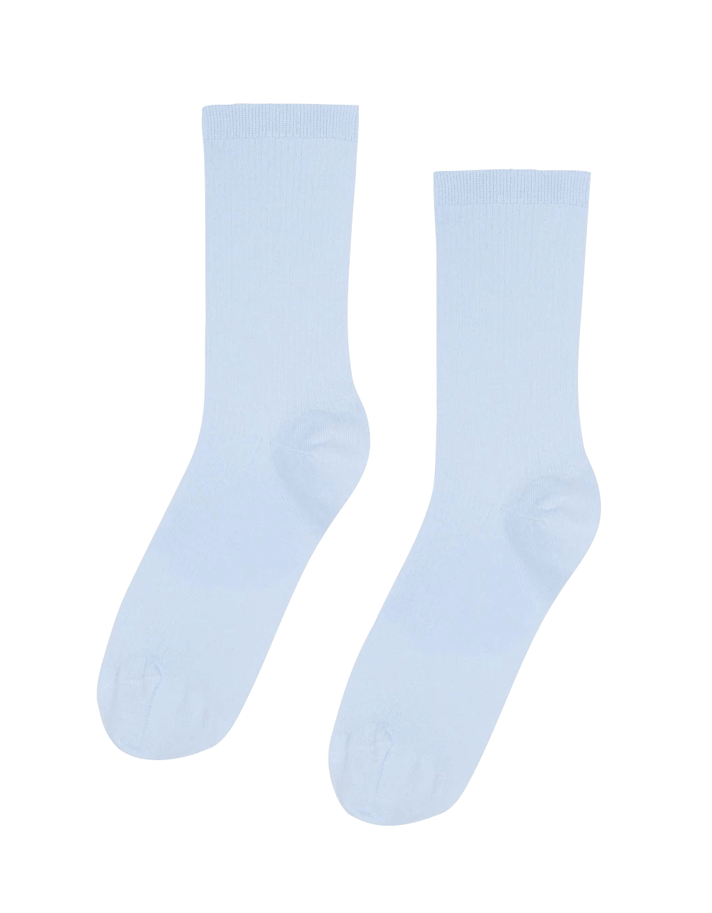 Organic Colorful Standard Active Sock Polar Blue - ECRU