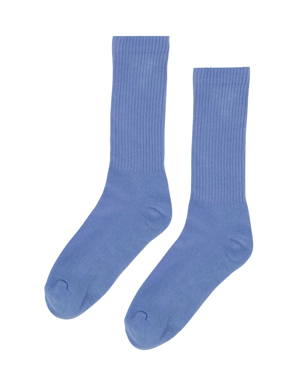 Organic Colorful Standard Active Sock Sky Blue - ECRU