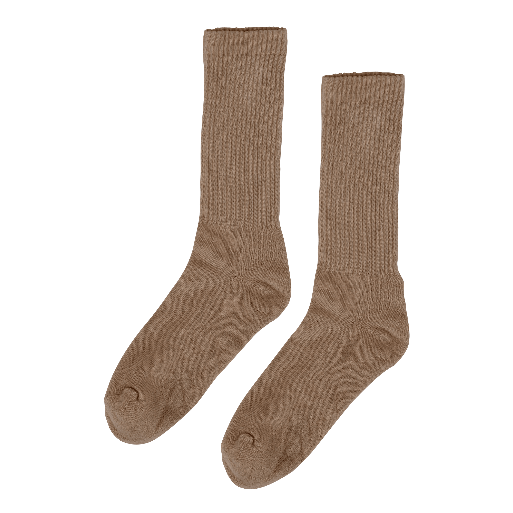 Organic Colorful Standard Active Sock Warm Taupe - ECRU