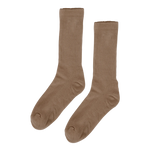 Organic Colorful Standard Active Sock Warm Taupe - ECRU