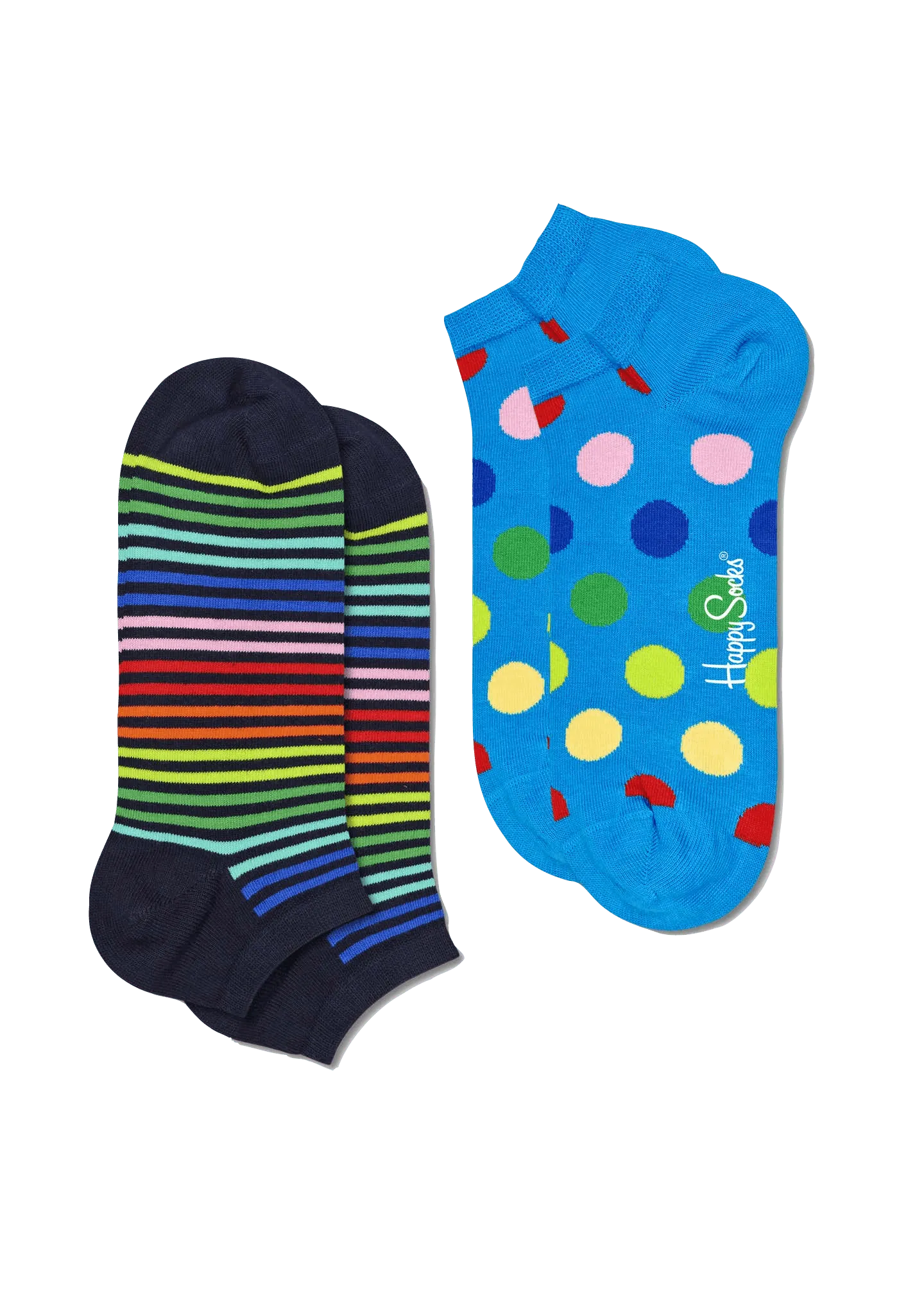 Pack de 2 Calcetines Mini Stripe - ECRU