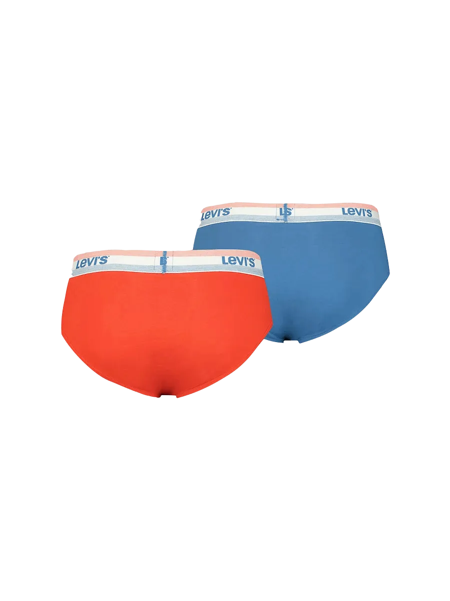 Pack de 2Calzoncillos Slips Levi's® Sportswear Básico - ECRU