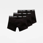 Pack de 3 Boxers G-Star Raw Clásicos Trunks - ECRU