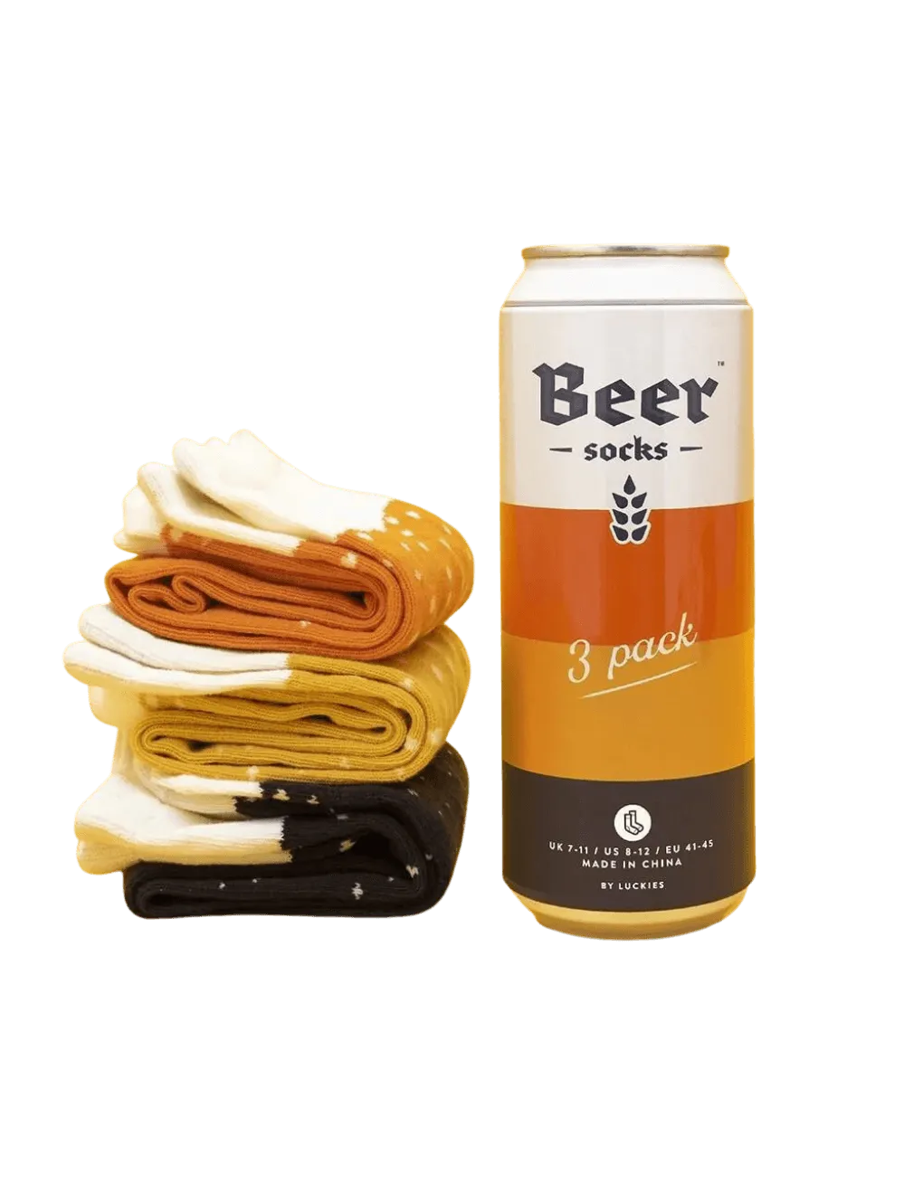 Pack de 3 Calcetines de Cerveza - ECRU