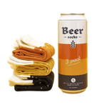 Pack de 3 Calcetines de Cerveza - ECRU