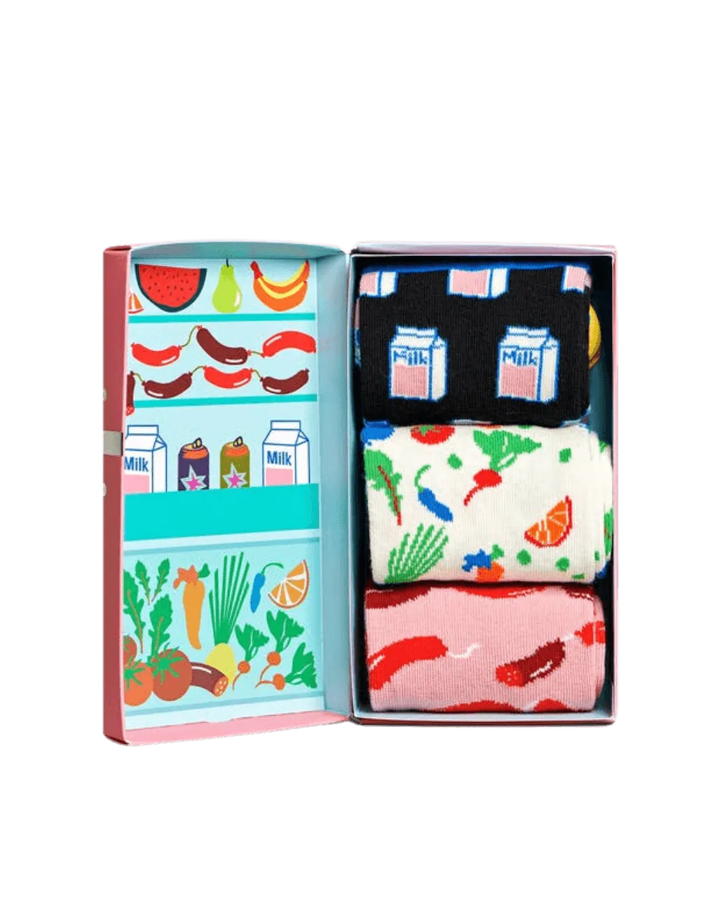 Pack de 3 Calcetines Foodie Gift Set - ECRU