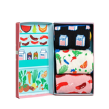 Pack de 3 Calcetines Foodie Gift Set - ECRU